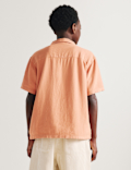 Linen Rich Plain Shirt (6-16 Yrs)