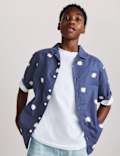 Pure Cotton Sun Print Shirt (6-16 Yrs)