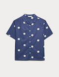Pure Cotton Sun Print Shirt (6-16 Yrs)