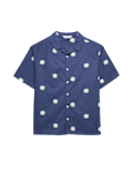 Pure Cotton Sun Print Shirt (6-16 Yrs)