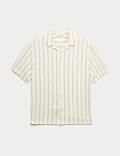 Linen Rich Striped Shirt (6-16 Yrs)
