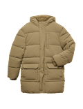 Stormwear Hooded Padded Longline Coat