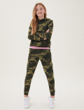 Cotton Rich Camouflage Joggers (6-16 Yrs)