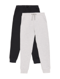 2pk Cotton Rich Joggers