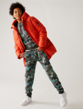 Cotton Rich Graffiti Print Joggers