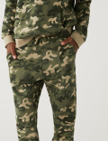 Cotton Rich Camouflage Joggers