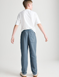 Relaxed Cotton Rich Skater Chinos