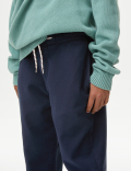 Relaxed Cotton Rich Skater Chinos