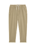Relaxed Cotton Rich Skater Chinos