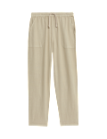Linen Rich Trousers (6-16 Yrs)