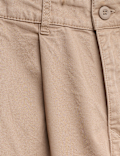 Cotton Rich Pleated Chinos (6-16 Yrs)