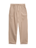 Cotton Rich Pleated Chinos (6-16 Yrs)