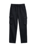 Pure Cotton Woven Cargo Trousers (6-16 Yrs)