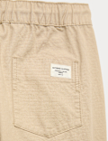2 Pack Pure Cotton Ripstop Trousers (6-16 Yrs)