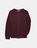 Pure Cotton Knitted Jumper (6-16 Yrs)