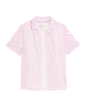 2pc Cotton Rich Check Shirt & T-Shirt Set