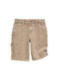 Denim Carpenter Shorts (6-16 Yrs)