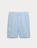 Linen Rich Shorts (6-16 Yrs)
