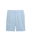 Linen Rich Shorts (6-16 Yrs)