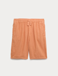 Linen Rich Shorts (6-16 Yrs)