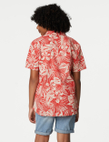 Pure Cotton Parrot Print Shirt