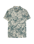 Pure Cotton Parrot Print Shirt