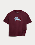 Pure Cotton Golf Logo T-Shirt (6-16 Yrs)