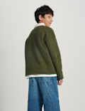Cotton Rich Rugby Sweatshirt (6-16 Yrs)