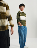 Cotton Rich Rugby Sweatshirt (6-16 Yrs)