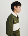 Cotton Rich Rugby Sweatshirt (6-16 Yrs)