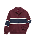 Cotton Rich Colour Block Rugby Sweatshirt (6-16 Yrs)