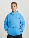 Cotton Rich Graphic Hoodie (6-16 Yrs)