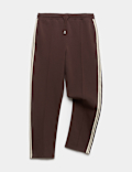 Cotton Rich Side Stripe Joggers (6-16 Yrs)