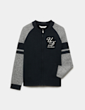 Knitted Bomber Style Cardigan (6-16 Yrs)