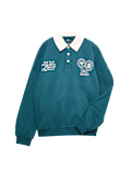 Cotton Rich Rugby Sweatshirt (6-16 Yrs)