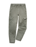 Cotton Rich Stretch Cargo Trousers (6-16 Yrs)