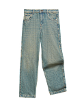 Pure Cotton Baggy Carpenter Jeans (6-16 Yrs)