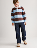 Relaxed Baggy Pure Cotton Jeans (6-16 Yrs)