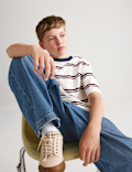 Relaxed Baggy Pure Cotton Jeans (6-16 Yrs)