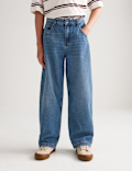 Relaxed Baggy Pure Cotton Jeans (6-16 Yrs)