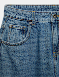 Relaxed Baggy Pure Cotton Jeans (6-16 Yrs)