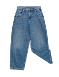 Relaxed Baggy Pure Cotton Jeans (6-16 Yrs)