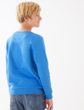 Cotton Rich New York Slogan Sweatshirt
