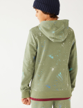 Cotton Rich Paint Splat Hoodie