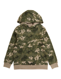 Cotton Rich Camouflage Hoodie