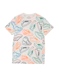 Cotton Trainer Print T-Shirt (6-16 Yrs)