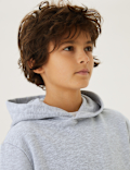 Cotton Hooded Sweatshirt