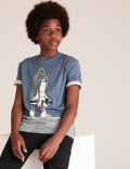 Pure Cotton Rocket T-Shirt (6-16 Yrs)