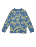 Pure Cotton Gaming Print Top (6-16 Yrs)