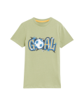Pure Cotton Football T-Shirt (6-16 Yrs)